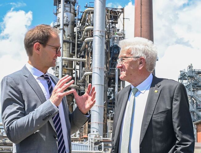 MP-Kretschmann und GF Dr. Andreas Krobjilowsk